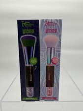 NEW IT Brushes for Ulta x Wicked Elphaba & Glinda Foundation Brush Set 2pc picture