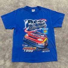 Vintage 1999 Bristol Motor Speedway Goodys 500 NASCAR Double Sided T Shirt Large picture