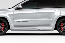 For 2011-2022 Grand Cherokee Duraflex Power Side Skirts - 2 Piece picture