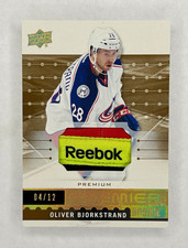 2016-17 Upper Deck Premier Oliver Bjorkstrand R-39 Reebok Rookie Patch /12 picture