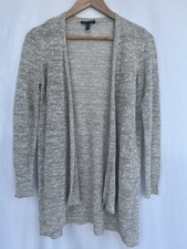 Eileen Fisher Women's Taupe Knit Cardigan Organic Fibers picture