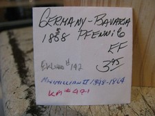 1858 German States Bavaria 1 Pfennig picture