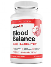 GlucoRX Blood Balance Blood Health Support Gluco RX Supplement 30 Capsules picture