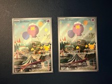 Two Drifloon 136/128 30th Celebrations Illustration Rare Holos ( X2) picture