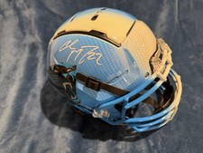 Christian McCaffrey Signed Carolina Panthers Football Helmet, NFL, BAS Auth picture