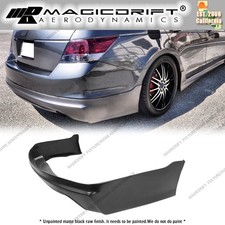 For 08-10 Honda Accord MUG Style Rear Bumper Lip Spoiler PU picture