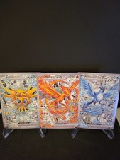 Zapdos Moltres Articuno Pokemon Card FULL ART Display Art Card picture