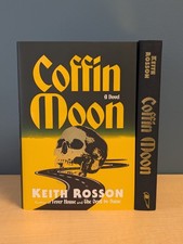 🧛Keith Rosson COFFIN MOON Deluxe SIGNED & NUMBERED Black Crow Books Gilded Edge picture