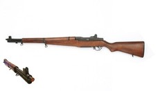 Denix WWII M1 Garand Non-Firing Collector's Replica Rifle Full Size Wood Stock picture