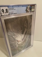 Marvel VENOM 250 NY Comic Con 2025 CGC 9.8 exclusive Peach Momoko comic Cover picture