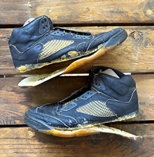 Nike Air Jordan black metallic 🦄1990 ORIGINAL PAIR🦄 men’s size 10.5 picture