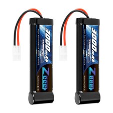 2PCS ZEEE 3000mAh 8.4V Ni-MH Battery Tamiya Plug for RC HPI Kyosho Car Truck  picture