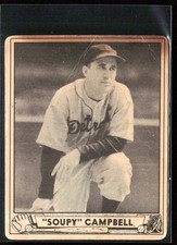 Soupy Campbell 1940 Play Ball RC #200 Detroit Tigers picture