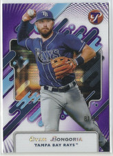 EVAN LONGORIA 2025 Topps Pristine PURPLE PULSAR REFRACTOR #/99 Tampa Rays #246 picture