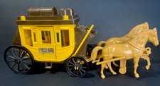 VINTAGE MARX Gunsmoke WELLS FARGO PLAYSET WELLS FARGO STAGECOACH picture