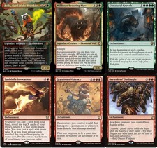 Bello, Bard of the Brambles  Commander Deck - 100 Magic Cards EDH - Wildsear  NM picture
