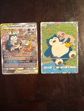 FAN ART x 2: Snorlax Nap Time + Snorlax & Psyduck Promo Pokemon Unofficial picture