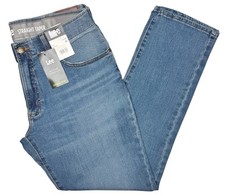Lee #11757 NEW Men's Motion Flex Waistband Active Stretch Straight Taper Jeans picture