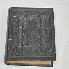 Antique 1883 Julius Schnorr’s Bibel In Bildern Von Carolsfeld Leipzig picture