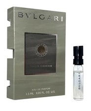1 Sample Vial BVLGARI POUR HOMME for Men 0.05 oz 1.5 ml Eau de Parfum Spray NEW picture