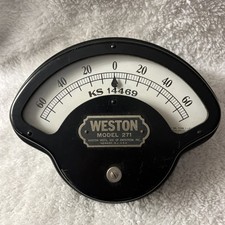 Bell Telephone Weston Model 271 Testing Gauge KS14469 picture