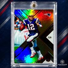 Tom Brady RARE Donruss Elite Foil Refractor New England Patriots Investment Card picture