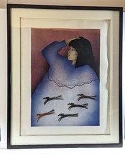 Liese Jean Scott 1982 Signed Southwestern Lithograph Native American, Amado Peña picture