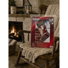 (2007) Janlynn Checking His List Santa Needlepoint Stocking Kit 023-0432 picture