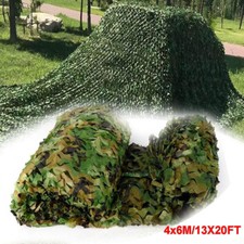 13x20ft Camping Camouflage Netting Military Camo Sunshade Mesh Hunting Car Cover picture