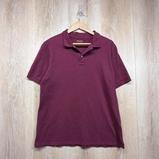 Sonoma-goods-for-life Men's Burgundy and Red Polo-shirts picture