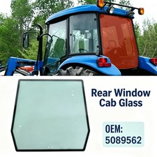 Rear Window Cab Glass 5089562 Fits Case-IH JX75 JX80 JX95 Ford New Holland TD95D picture