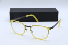 NEW OVVO OPTICS 3942 C 447 GUNMETAL YELLOW AUTHENTIC FRAMES EYEGLASSES 49-21 picture