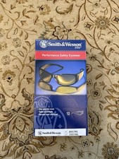 Smith and Wesson Elite Safety Glasses Black Frame & IndoorOutdoor Lenses 12 Pack picture