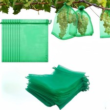 50PCS Fruit Protection Bag,12X16 /30CMX40CMFruit Netting Bags, Fruit Cover Me... picture