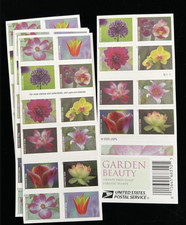 usps garden beauty stamps forever 10 sheets / 200 pcs Mint Never Hinged picture
