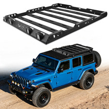 Roof Rack Cargo Basket Luggage Carrier For 2018-2026 Jeep Wrangler JL JLU Steel picture