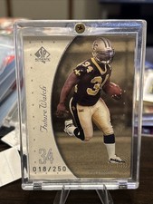 1999 SP Authentic Excitement Ricky Williams Rookie/250 saints picture