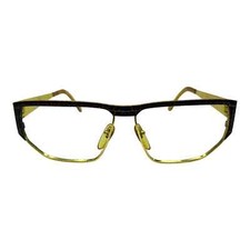 Lancetti Womens eyeglasses Frame snake skin gold Mod.4504 59-13-135 H6202 picture