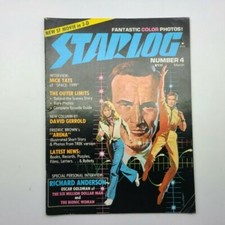 1977 Starlog Magazine #4 The Outer Limits Bionic Woman Arena Star Trek Vintages picture