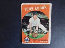 TONY KUBEK NEW YORK YANKEES  1959 TOPPS CARD#505 picture