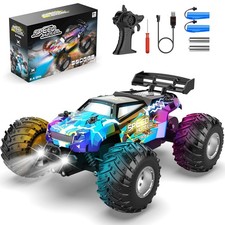 All Terrain Remote Control Car LED Lights 20 KM/H 2 Batteries RC Car for Boys picture