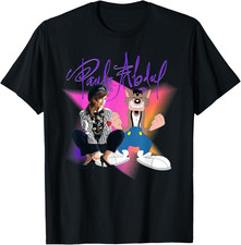 Retro Paula Abdul Singer Short Sleeve Black T- Shirt All Size S-5XL UA176 picture