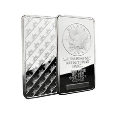 1 oz Sunshine Minting Silver Bar .999 Fine Sealed Bullion picture
