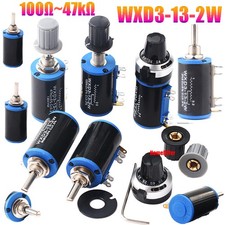 WXD3-13-2W Potentiometer Wirewound Variable Precision Multi-turn Pots 100Ω~47kΩ picture