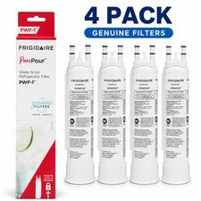 Frigidaire FPPWFU01 PurePour PWF-1 Refrigerator Water Filter-4PACK picture