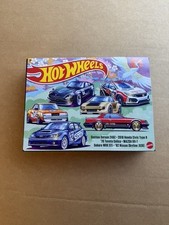 Hot Wheels 6-Car Japanese Car Culture Set HLK49 Datsun Civic Celica RX-7 NEW picture