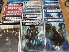 DDP MEGACITY 909 #1 2 4 5 6 7 8 Comic Vf/nm Rare 2004 Lot Of 16 picture