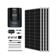 Renogy 400 Watt 12 Volt Premium 4 Pcs 100W Panel+40A MPPT Charge Controller+ ... picture