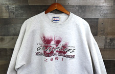 Vintage Montana Grizzlies Sweatshirt Mens XL Gray NCAA Football Hanes 2001 picture