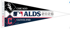 2026 ALDS Chicago White Sox Cleveland Guardians Duel 12x30 Premium Pennant picture